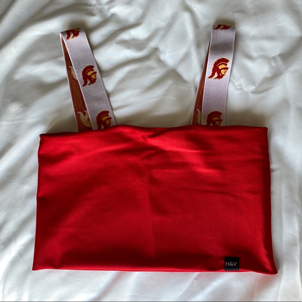 USC cropped game day top